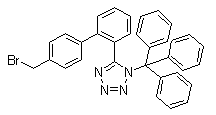 5-(4'-Bromomethyl-1,1'-biphenyl-2-yl)-1-triphenylmethyl-1H-tetrazole